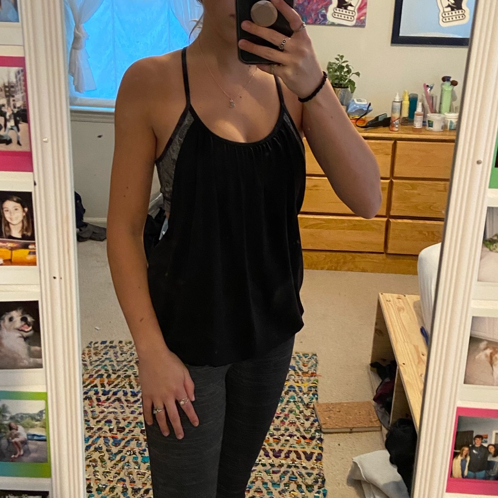 Lulu Lemon sports bra and tank top combined